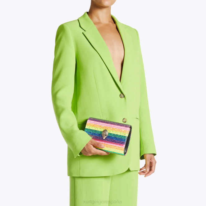 Kurt Geiger mujer bolso de mano con águila de fiesta de Londres 2LPR209 | bolsas varios/otros